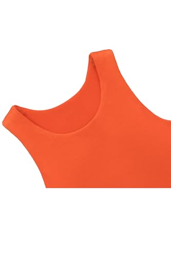 Image of Lilax Girls' Double Lined Sleeveless Basic Crop Tank Top