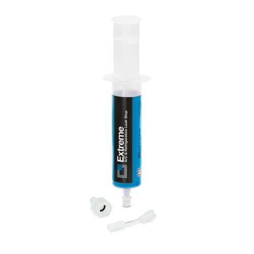 ERRECOM Extreme, Stop-Fuites pour Systèmes de Climatisation et Réfrigération, seringue de 30 ML, Contient Adaptateur 1/4 SAE