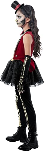 Disfraz de esqueleto para niñas Rubies Forum Circus miniatura 2