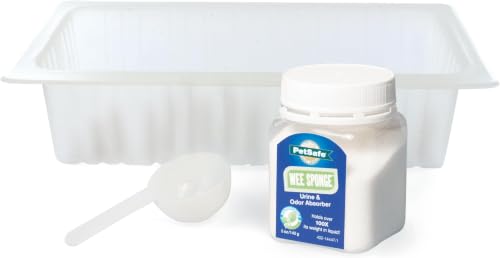 Image of Pet Loo Pee-Pod with Sponge - Indoor Toilet Tray for Pets - Urine Disposal, 7 Count (Pack of 12)