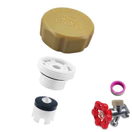 PILISPARK ASSE 1019-A Outdoor Faucet Repair Kit with Teflon Tape Vacuum Breaker Replacement Kit Anti-Siphon Frost-Free Hose Bib Sillcock Valve Replacement1 Pack