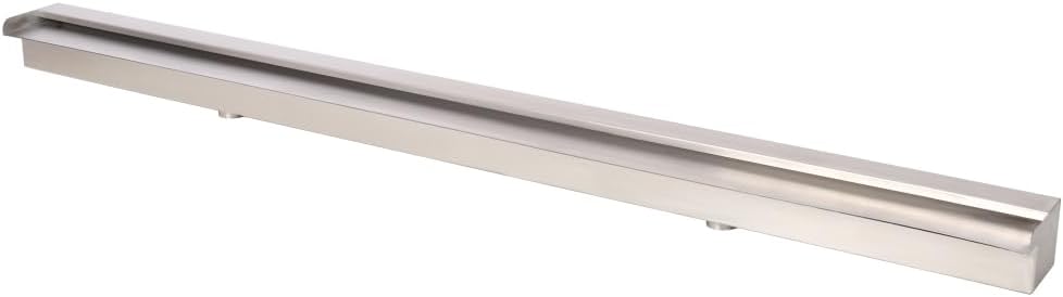 Stainless Steel Pool Fountain & Waterfall Spillway Sheer Descent for Garden Pond Outdoor Swimming Pool Decoration, 47.2 Inch