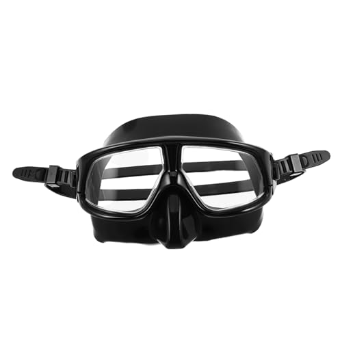 LOORGVEL Máscara de Buceo Antileak con Correa Ajustable Visión y Sellado para Natación y Submarina Kit con Estuche para Adultos