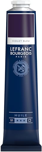 Lefranc & Bourgeois Fine Oil Pintura al Óleo, Morado (Blue Violet), 150 ml
