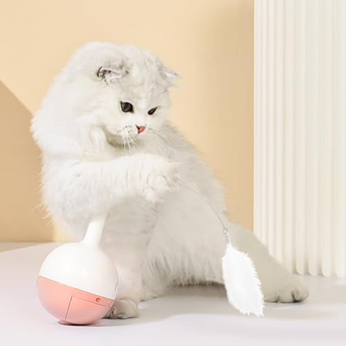 Pelota automática para mascotas con ejercicio interactivo y luces 6