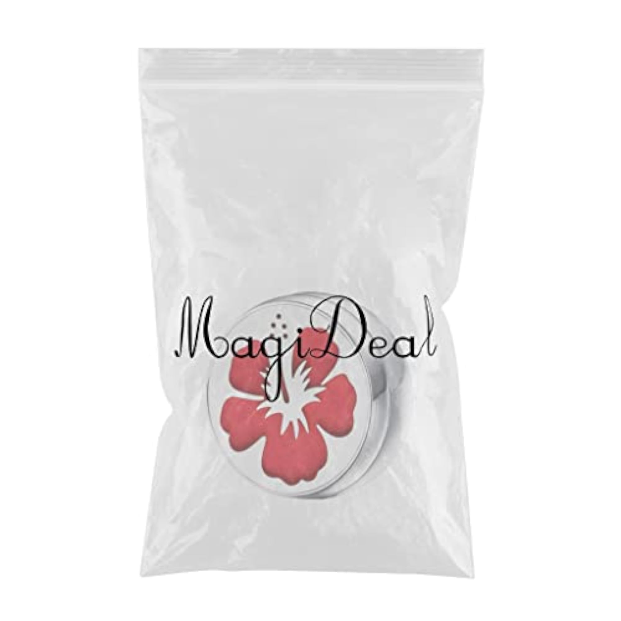 Stainless Steel Essential Oil Diffuser Locket Button for Face Mask, Flower