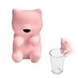 Mini Food Cooling Fan, Rechargeable Cat-Shaped Hot Drinks Cooler Quickly Cooling in 3 Mins for Home Office Travel Coffee Tea Soup Meals