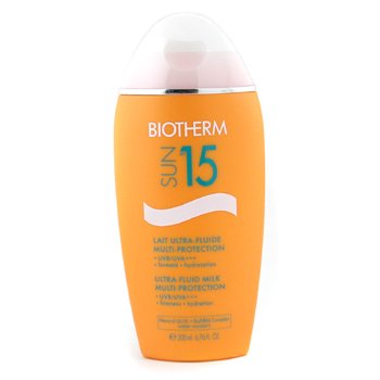 Biotherm Sun Ultra-Fluid Milk Multi-Protection Spf 15 200Ml/6.76Oz