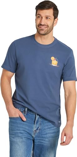 Life is Good - Mens Call Me Old Fashioned Crusher T-Shirt, Color Darkest Blue, Size: Large4