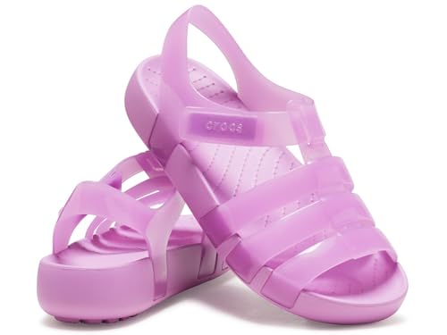 Crocs Girls' Isabella Glitter Sandals - Main Image