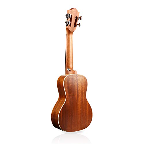 Ranch Concert Ukulele 23 inch Classical ukelele Instrument with Online 12 Lessons Professional Beginner Ukalalee Starter Pack Bundle Ukele Gig bag - Image 4