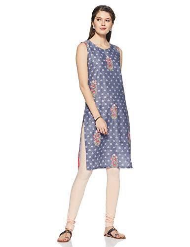 Image of W for Woman Orange Knitted Churidar