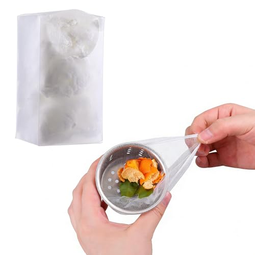 200 bolsas desechables para colador de fregadero