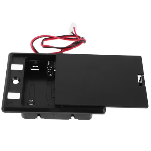 ARTIBETTER Interior Aa Battery Case Safe Box Battery Holder Easy Installation for Safe and Supply in Home Electronics
