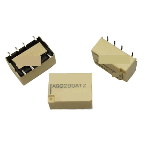Relais AGN200A12 12V composant électronique commutation basse tension 5pcs