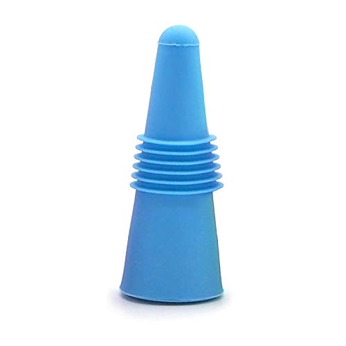 Bouchon de Bouteille en Silicone,Bouchon pour Vin 8 pièces Multicolore Réutilisable Bouchon Bouteille avec Filetée pour Bouteille de vin et de Boisson - Image 8