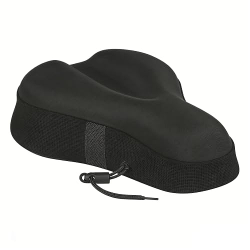 Liedrg Arrow Bicycle Saddle Funda de Asiento para Bicicleta con Cojín de Gel Acolchado | Ajuste Universal para Peloton, Bicicletas Estacionarias, de Montaña y de Ruta - Cómodo para Ciclismo Interior y Exterior