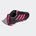 adidas Soccer Goletto VIII Firm Ground Cleats (Toddler/Little Kid/Big Kid) Black/Team Shock Pink 2/Black 1.5 Little Kid M