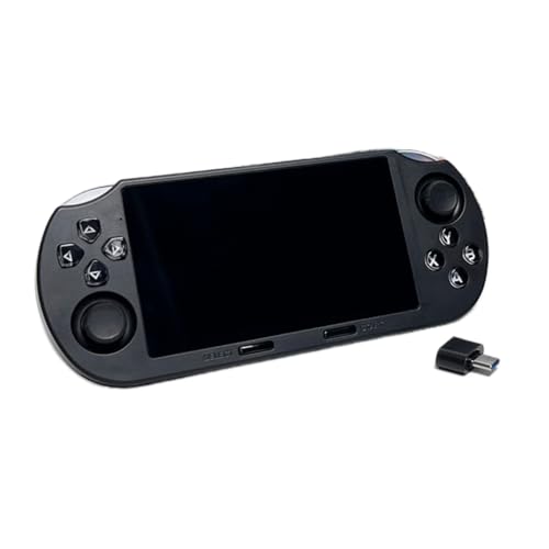 HJJ携帯ゲーム機 SF3000 レトロゲーム機 4.5インチHDスクリーン GBAデュアルジョイスティック 複数の言語をサポート 多機能 20,000以上のゲームを内蔵 パワーバンクとしても使用可能 (ブラック) [並行輸入品]