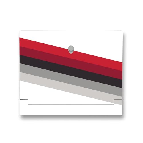 Image of MightySkins Skin Compatible with Alienware X14 R2 (2023) Full Wrap Kit - Slant Stripes | Protective, Durable, and Unique Vinyl Decal wrap Cover | Easy to Apply & Change Styles | Made in The USA