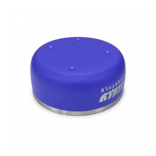 Image of Zigly Lifestyle Ultimate Double Walled Dog Bowl Blue - Small