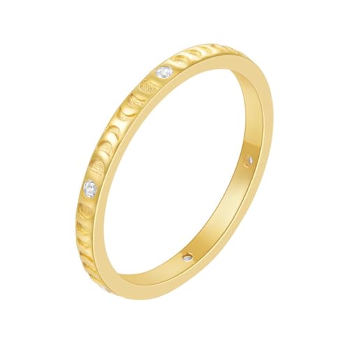 Alliance en or moissanite Wuesan un bijou de prestige pour femme