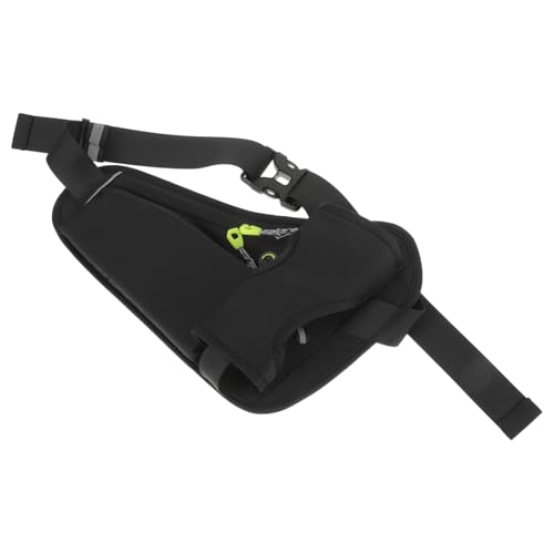 TENDYCOCO 防水軽量ウエストポーチ 水筒ホルダー付き 多機能スポーツファニーパック レディースランニング携帯収納バッグ アウトドアハイキ