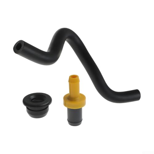 Pumixiy Kit de manguera de tubo de válvula PCV de 3 piezas compatible con Civic EX para GX para HX Del Sol 1996-2000 para – Reemplazo directo para OEM 17131-P2J-000 17130-P2M-A00