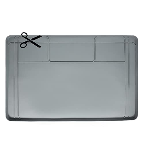 LFJ under sink mat,under sink mats for kitchen waterproof, Trimmable Waterproof Cabinet Liner Silicone Protection Mat for Kitchen Bathroom Cabinets, Shelf & Drawer Liners and Organizer Sink Protector