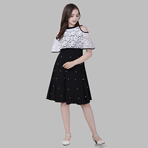Image of Sheetal Associates Girls Midi Knee Length Half Sleeve Casual Dress