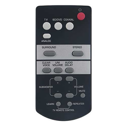 VINABTY New FSR68 ZJ78800 Replace Remote Control FSR68-ZJ78800 Soundbar Remote Control Replacement for YAMAHA Sound Bar FSR68 ZJ78800 YAS-93 YAS93 ATS-1520 FSR68-ZJ78800 Remote Controller