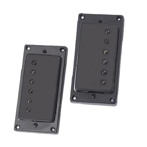 Micro guitare électrique double bobine humbucker noir haut rendement coque fer fermée