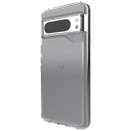Image of ZAGG Crystal Palace Google Pixel 8 Pro Case - Transparent Finish with Graphene Enhanced Impact Protection, Eco-Friendly with 78% Recycled Content, Wireless Charging Compatible Phone Case, Clear