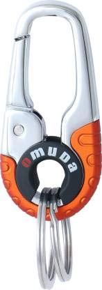 Techpro Hook Locking Two Rings Key chains for Bike key rings for bikes Men Women