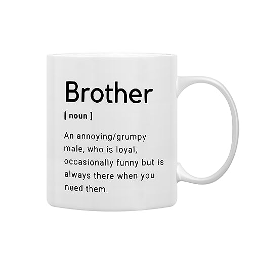 QASHWEY Thank You Brother Coffee Mug