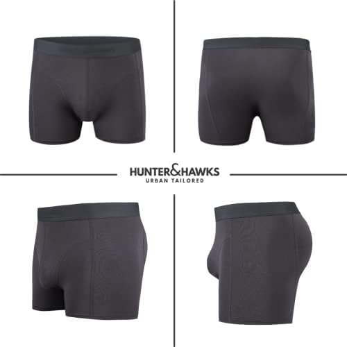 FALARY Bamboe boxershorts voor heren, 6 stuks, onderbroeken voor mannen FALARY Bamboe boxershorts voor heren, 6 stuks, onderbroeken voor mannen