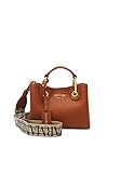 bolsos armani exchange  Emporio Armani Mujer Bolso De Mano Y3D176Yfo5B Marrón CUERO/ROJO 85550, Cuoio/Rosso