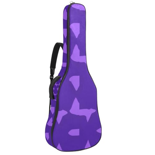Housse guitare 41 pouces à motif géométrique pour musiciens nomades et urbains