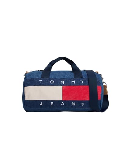 (トミーヒルフィガー) TOMMY HILFIGER デニムミニダッフルバッグ AW18214 FREE インディゴブルー1AF