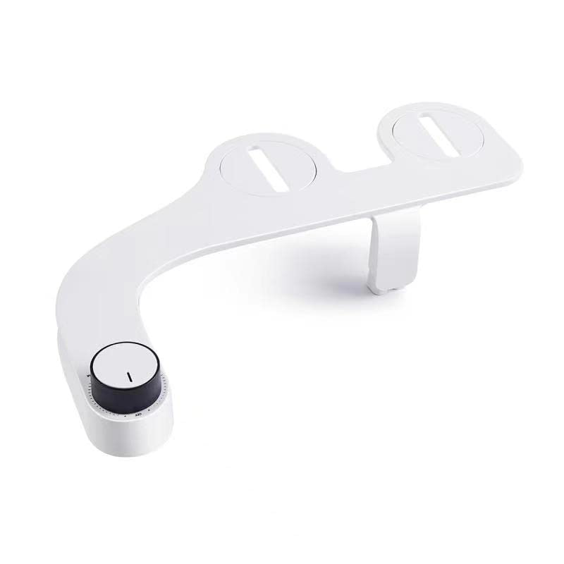 Vantency Bidet Attachment for Toilet UK,Non-Electric Bidet Toilet Seat Attachment,Dual Nozzles and Adjustable Water Pressure, Easy to Instal