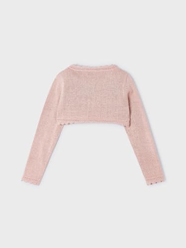 Mayoral Basic Knit Bolero for Girls Nude2