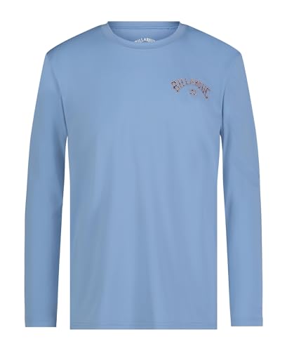 Billabong Boys' Loose Fit Long Sleeve Rashguard Surf Shirt with UPF 50+ Sun Protection