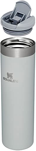 Image of Stanley AeroLight Transit Bottle 20 oz | Locking Drink Through Lid | Leak Resistant Water Bottle or Coffee Travel Mug | Lightweight Insulated Stainless Steel | BPA-Free | Fog Glimmer