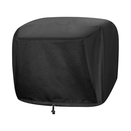 Dubbulon Funda para Barbacoa - Fundas para Electrodomésticos Pequeños - Cubierta Portátil Impermeable para Protección Pesada contra Polvo con Cordón Ajustable para Mesa De Cocina Y Parrilla Al Aire