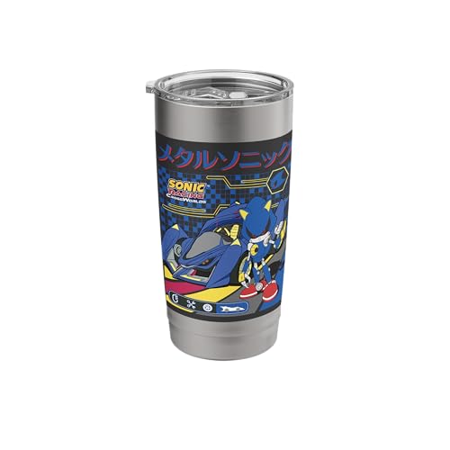 Sonic Racing CrossWorlds - Pedal to the Metal Sonic Stainless Steel Insulated Tumbler