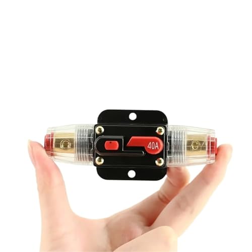 Disjoncteur 12V 24V CC 20A étanche pour système solaire domestique et protection de batterie