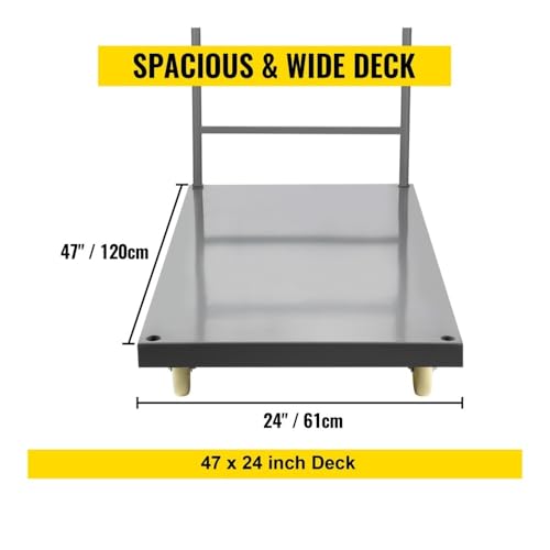 Carretilla de mano plegable con plataforma de acero 2000lb miniatura 2