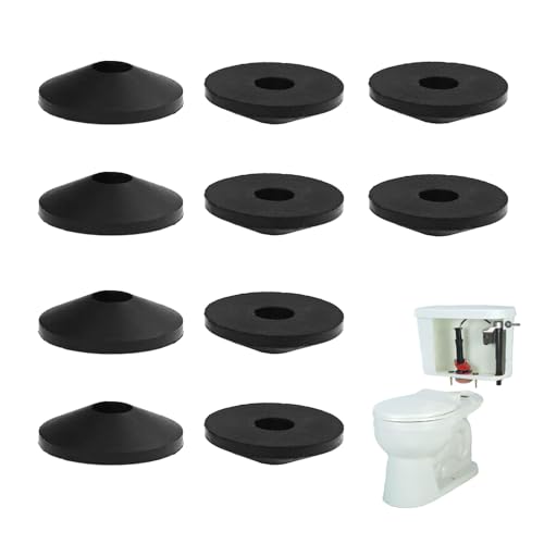 10 Stück Toilette Spülkasten Dichtung, 6MM Befestigung Dichtung Schaum Reparaturset Befestigungsarmatur Dichtkupplung