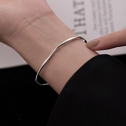 Image of 99.9% Pure Silver Kada (Bangle),Fixed Size| Gifts for Women and Girls | With Certificate of Authenticity and 99.9 Stamp