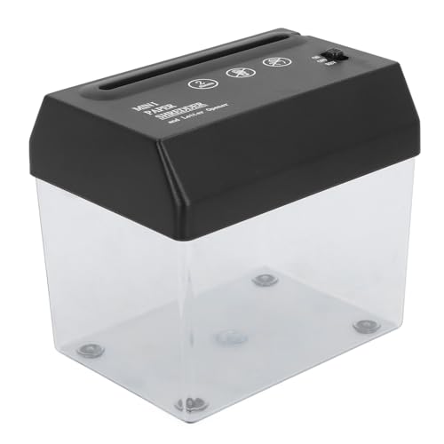 Destructeur de papier mini compact haute sécurité pour la maison